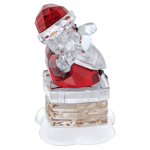 Holiday Cheers Santa Claus and Chimney - Swarovski, 5701507