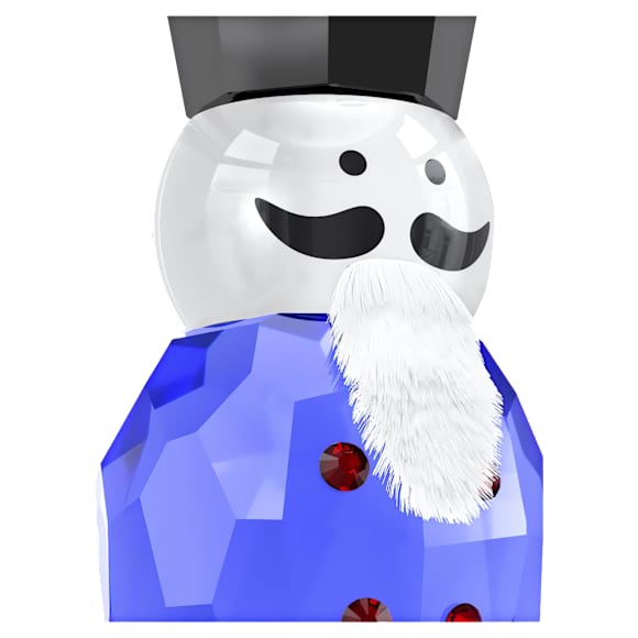 Holiday Cheers Nutcracker Ornament, Blue - Swarovski, 5701868