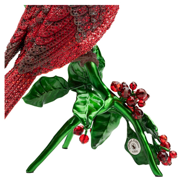 ショウジョウコウカンチョウとオウゴンヒワ ヴィンテージ ステンドグラス ショウジョウコウカンチョウとオウゴンヒワ ヴィンテージ