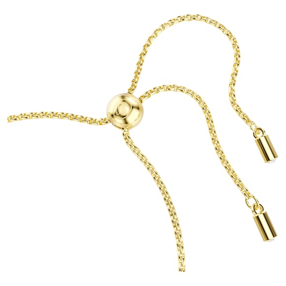 Imber 브레이슬릿, 라운드 컷 믹스, 화이트, 18K 골드 피니시 - Swarovski, 5705450