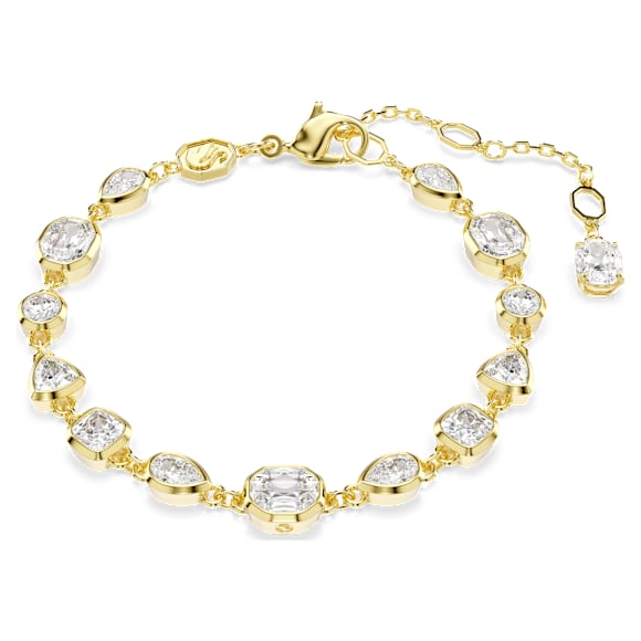 Bracelet Imber, Tailles variées, Blanc, Doré à l’or 18 carats (750/1000) - Swarovski, 5705471