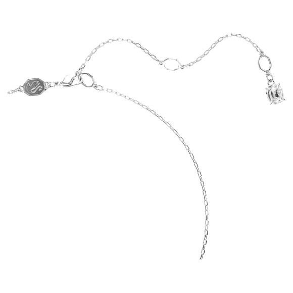 Swan ペンダント, スワン, ブラック, ミックスメタル仕上げ | Swarovski