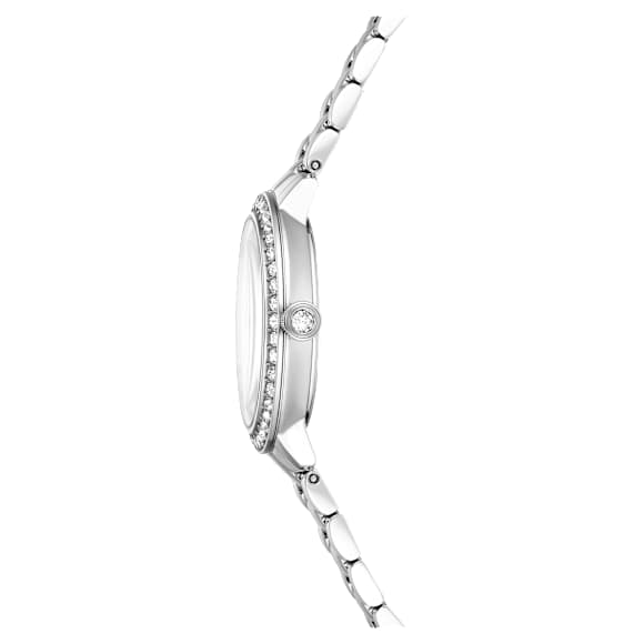 Watch, Swiss Made, Metal bracelet, Silver Tone, Stainless steel - Swarovski, 5706182