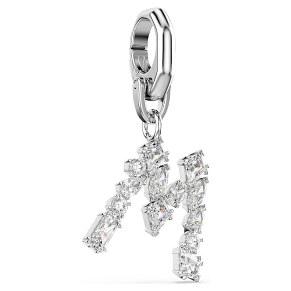 Symbolica Charm, M, Weiß, Rhodiniert - Swarovski, 5706329