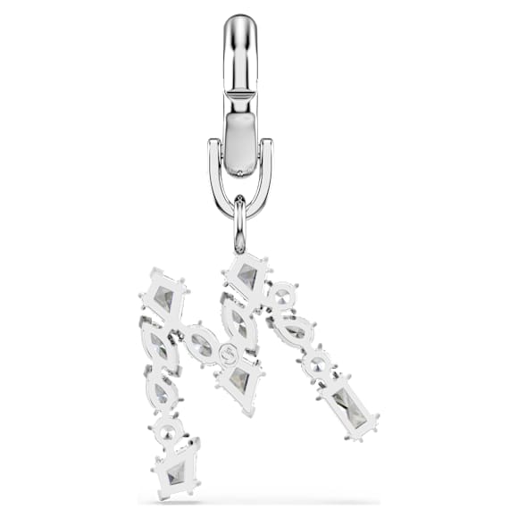 Charm Symbolica, M, Bianco, Placcato rodio - Swarovski, 5706329