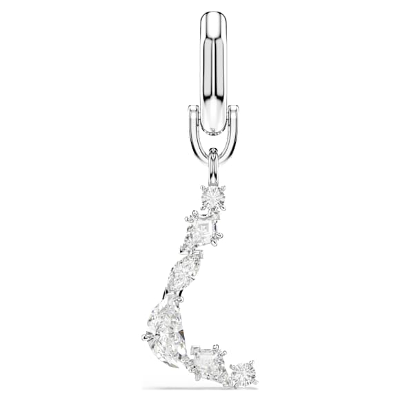 Charm Symbolica, L, Blanc, Métal rhodié - Swarovski, 5706332