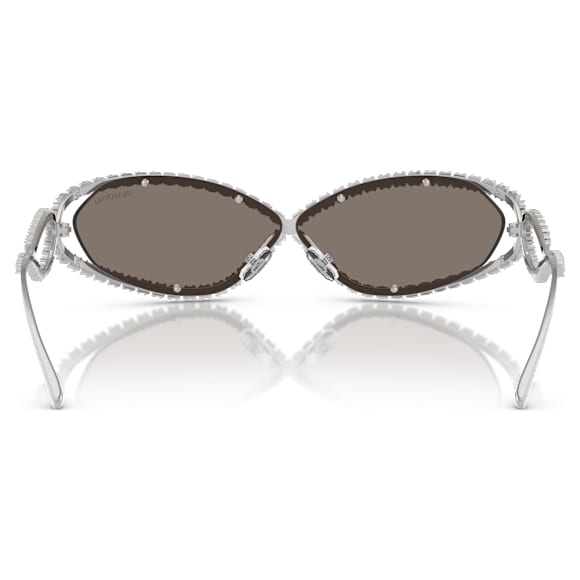 แว่นกันแดด, SK7024, โทนสีเงิน - Swarovski, 5706549