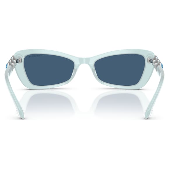 선글라스, 버터플라이 쉐입, SK6033, 블루 - Swarovski, 5706553