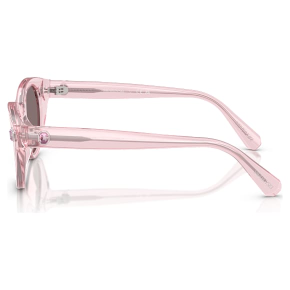 Sunglasses, Round shape, SK6025, Pink - Swarovski, 5706556