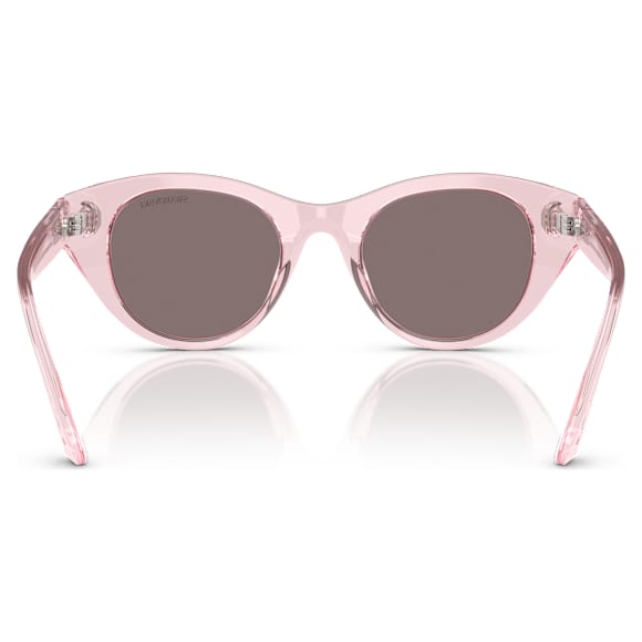 Sunglasses, Round shape, SK6025, Pink - Swarovski, 5706556