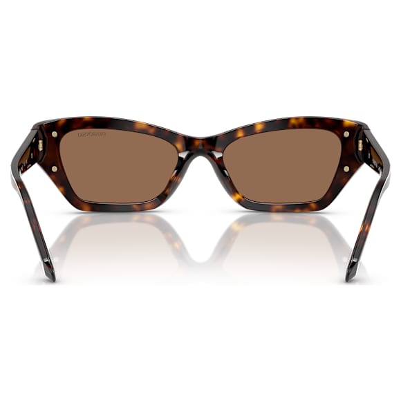 Sunglasses, Cat-eye shape, SK6029, Brown - Swarovski, 5706559
