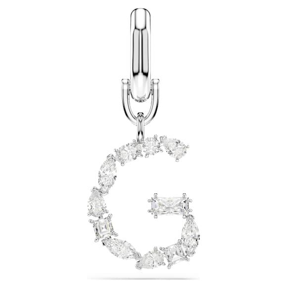 Symbolica Charm, G, Weiß, Rhodiniert - Swarovski, 5707219