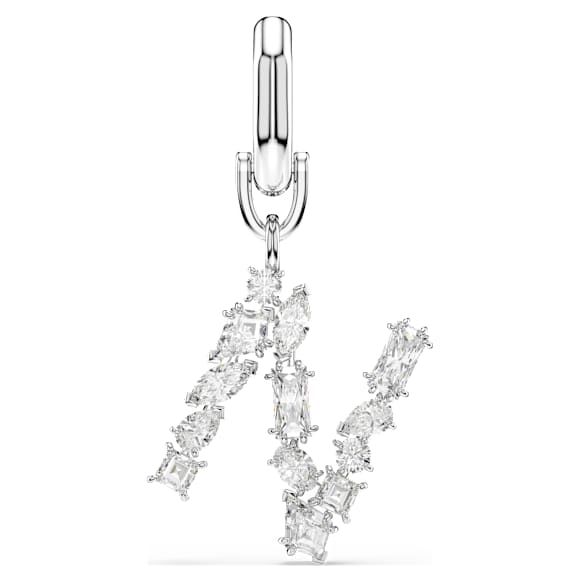Symbolica Charm, N, Weiß, Rhodiniert - Swarovski, 5707227