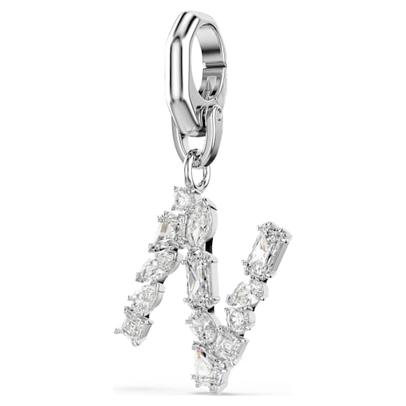 Symbolica Charm, N, Weiß, Rhodiniert - Swarovski, 5707227