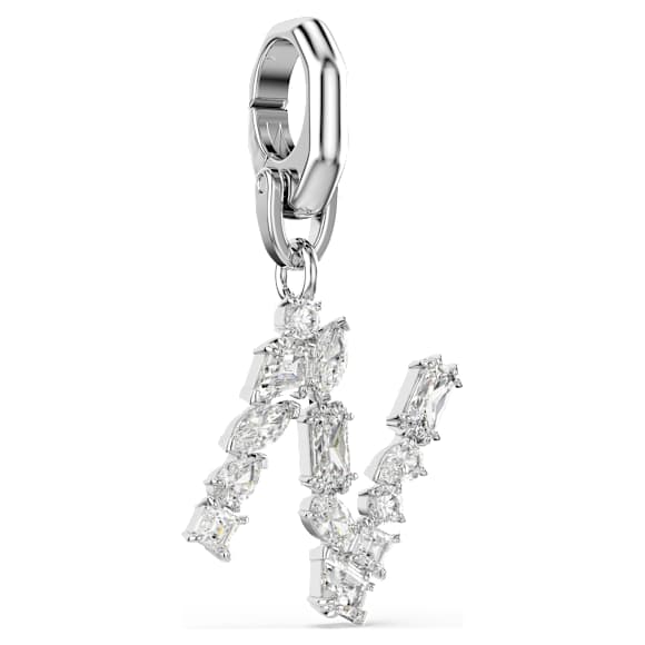Symbolica Charm, N, Weiß, Rhodiniert - Swarovski, 5707227