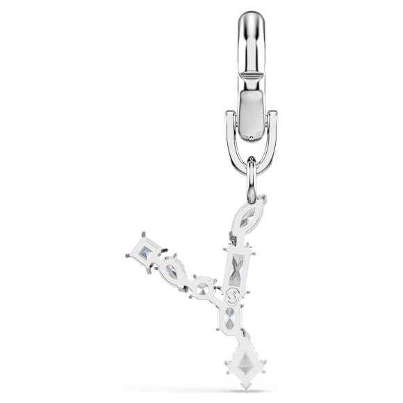 Symbolica Charm, Y, Weiß, Rhodiniert - Swarovski, 5707289