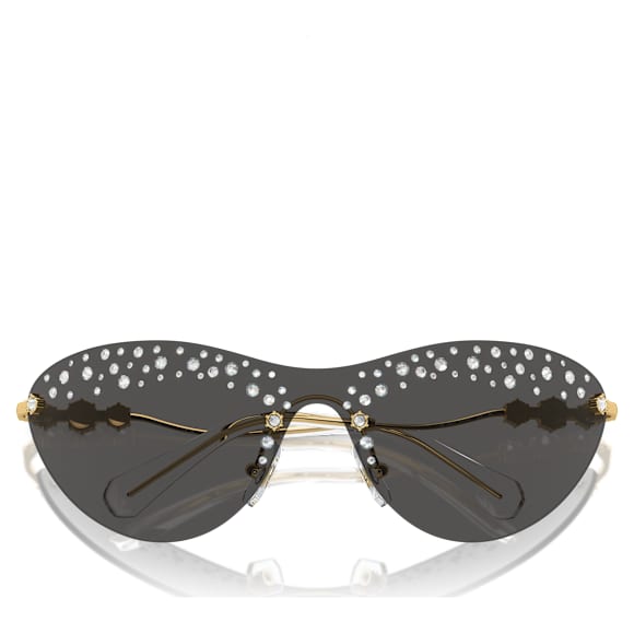 Occhiali da sole, Mascherina, Neri - Swarovski, 5708680