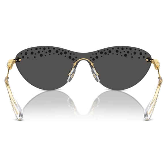 Zonnebril, Mondkapje, Zwart - Swarovski, 5708680