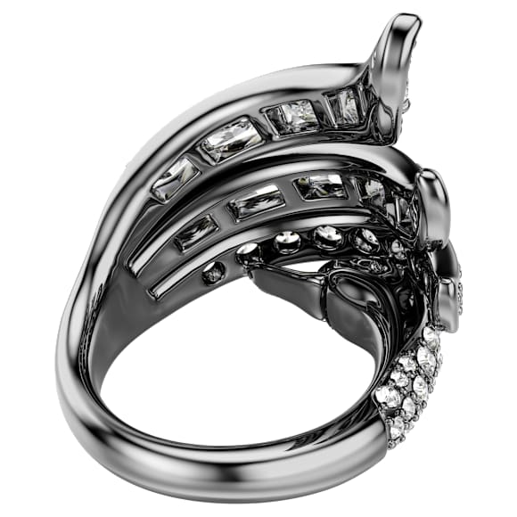 The Vienna Collection Yüzük, Kuğu, Beyaz, Rutenyum kaplama - Swarovski, 5709285