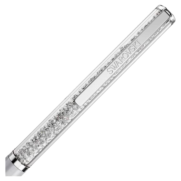 Crystalline Silk balpen, Grijs, Grijs gelakt, - Swarovski, 5709613