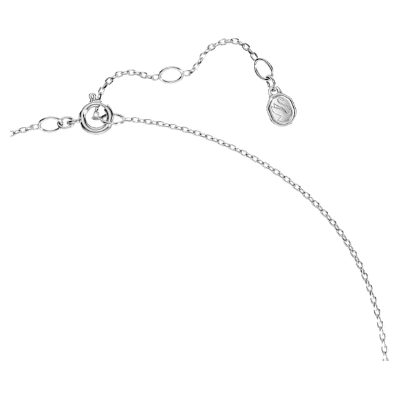 Μενταγιόν Eternity, Διαμάντια που αναπτύσσονται σε εργαστήριο 0.2 ct tw, Σχήμα Pear, Άπειρο, Λευκόχρυσος 18K - Swarovski, 5709796