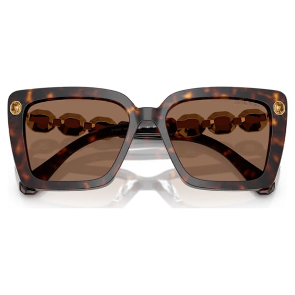 Sonnenbrille, Quadratische Form, SK6032, Braun - Swarovski, 5710530