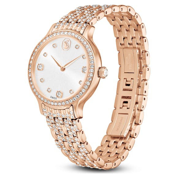 Orologio Imber, Fabbricato in Svizzera, Bracciale di metallo, Tono oro rosa, Finitura in tono oro rosa - Swarovski, 5713883