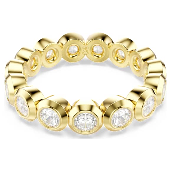 Anel Imber, Lapidação redonda, Branco, Acabamento em ouro de 18 quilates - Swarovski, 5714312