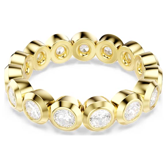 Anel Imber, Lapidação redonda, Branco, Acabamento em ouro de 18 quilates - Swarovski, 5714312