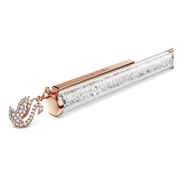 Crystalline golyóstoll, Hattyú, Rózsaarany-tónusú bevonattal - Swarovski, 5714959