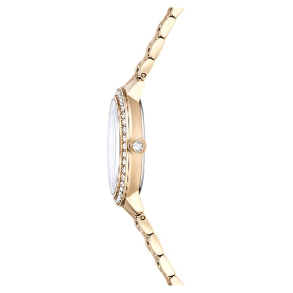 Montre, Fabriqué en Suisse, Bracelet en métal, Ton doré, Finition champagne doré - Swarovski, 5715026