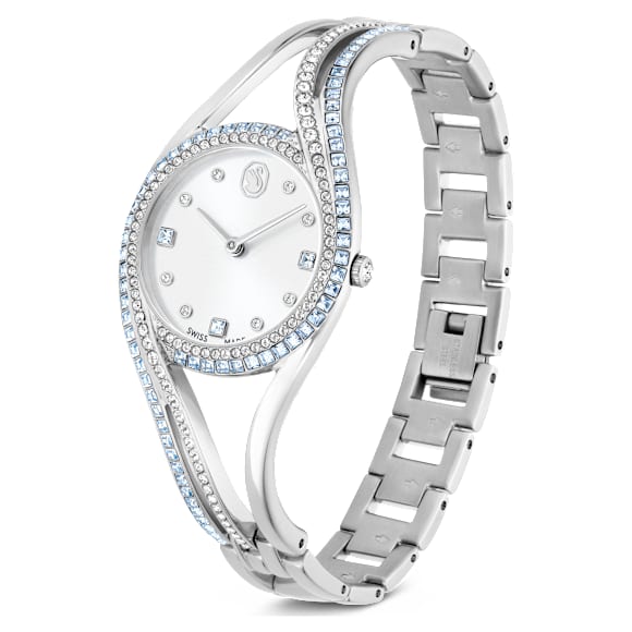 Hyperbola karpereces óra, Svájci gyártmány, Rozsdamentes acél - Swarovski, 5715463