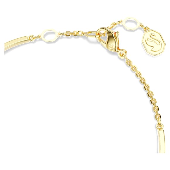 Idyllia Armreif, Verschiedene Schliffe, Muschel, Grün, Goldlegierungsschicht - Swarovski, 5715616