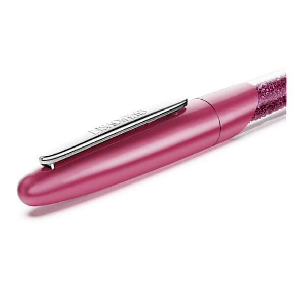 Crystalline Nova Rollerball Pen, 粉紅色, 鍍鉻 - Swarovski, 5717141