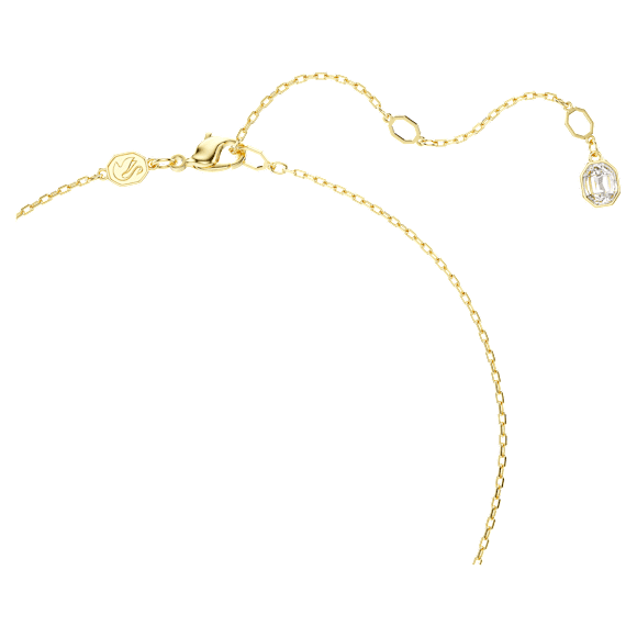 Idyllia Y pendant, Mixed cuts, Flower, Multicolored, Gold-tone plated - Swarovski, 5717158