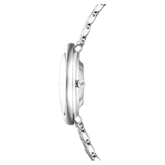 Imber watch, Swiss Made, Metal bracelet, Silver Tone, Stainless steel - Swarovski, 5717590