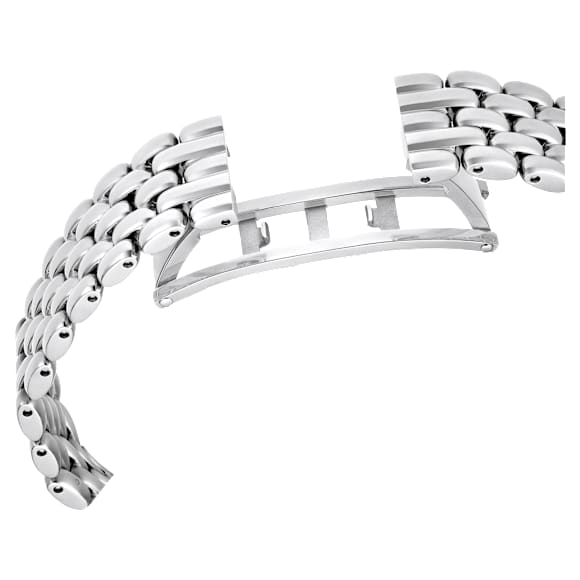 Imber watch, Swiss Made, Metal bracelet, Silver Tone, Stainless steel - Swarovski, 5717590