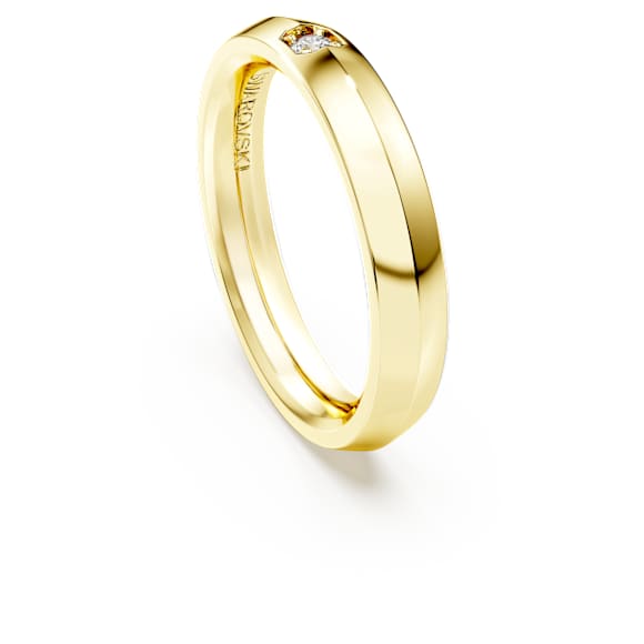 Eternity band ring, Lab-grown diamonds 0.05 ct tw, 14K yellow gold - Swarovski, 5718255