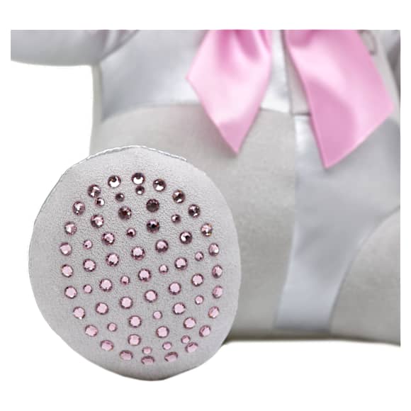 Build-A-Bear Birthstone Bear collectible, Featuring Swarovski® crystals, Teddy bear, June, Pink - Swarovski, 5719975