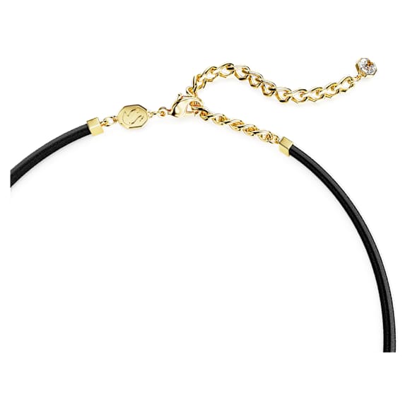Millenia Tennis choker, Octagon cut, Purple, Gold-tone plated - Swarovski, 5720486