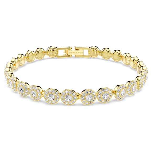 Una Angelic set, Ronde slijpvorm, Wit, ‎18k gouden afwerking - Swarovski, 5720506