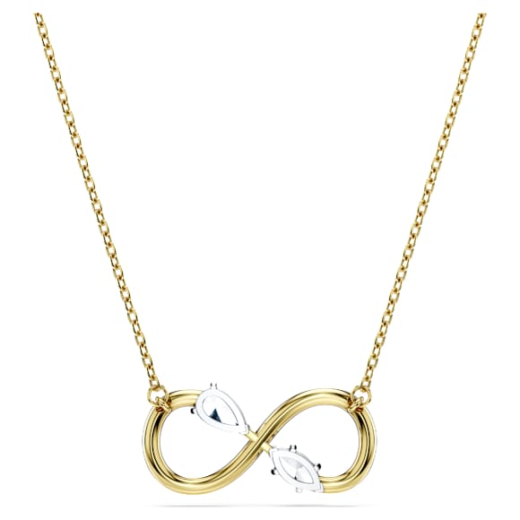 Eternity medál, Laboratóriumi gyémántok 0,35 ct tw, Vegyes formák, 18K sárgaarany - Swarovski, 5720704