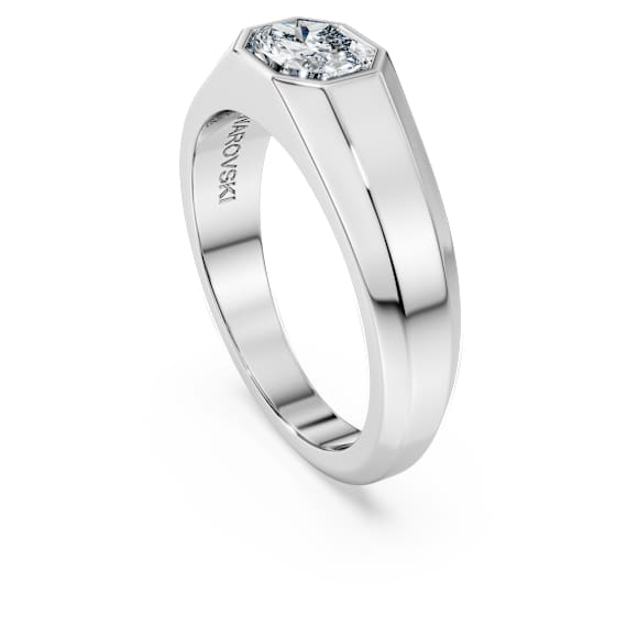 Octagon bandring, Laboratorium-diamanten 1,0 ct tw, Achthoekige vorm, 18K witgoud - Swarovski, 5720751