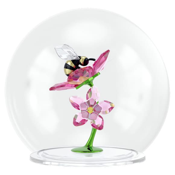 Idyllia ガラスボール 蜂と花 | Swarovski