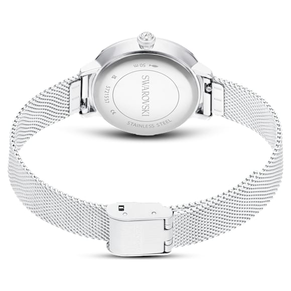 Certa watch, Metal bracelet, Silver tone, Stainless Steel - Swarovski, 5721557