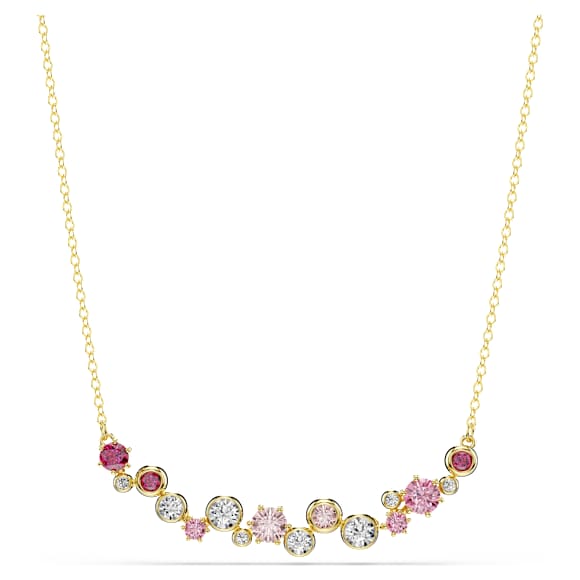Constella set, Mixed cuts, Multicoloured, 18K gold finish - Swarovski, 5722542