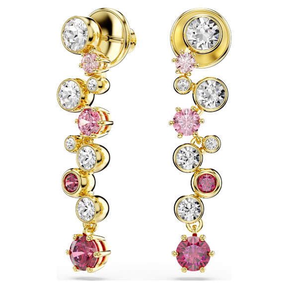 Constella set, Mixed cuts, Multicolored, Gold-tone plated - Swarovski, 5722542
