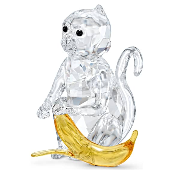 Rare Encounters Maimuță cu banană - Swarovski, 5723660