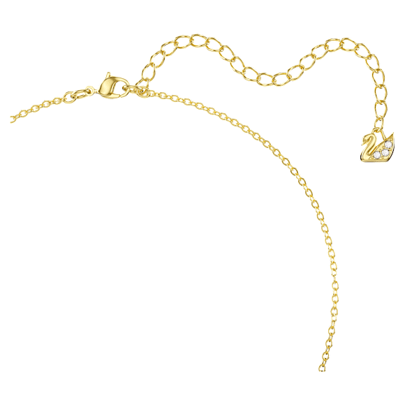 Pendente Bella V, Taglio Round, Rosso, Placcato color oro - Swarovski, 5724287