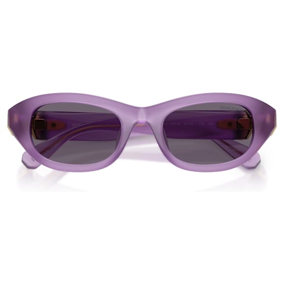 Sunglasses, Pillow shape, Purple - Swarovski, 5724503